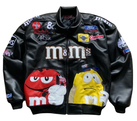 Moto Jacket Racing Embroidery Patches